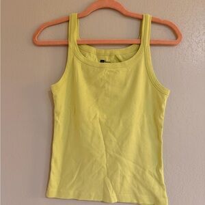 GAP Lemon Yellow Tank Top